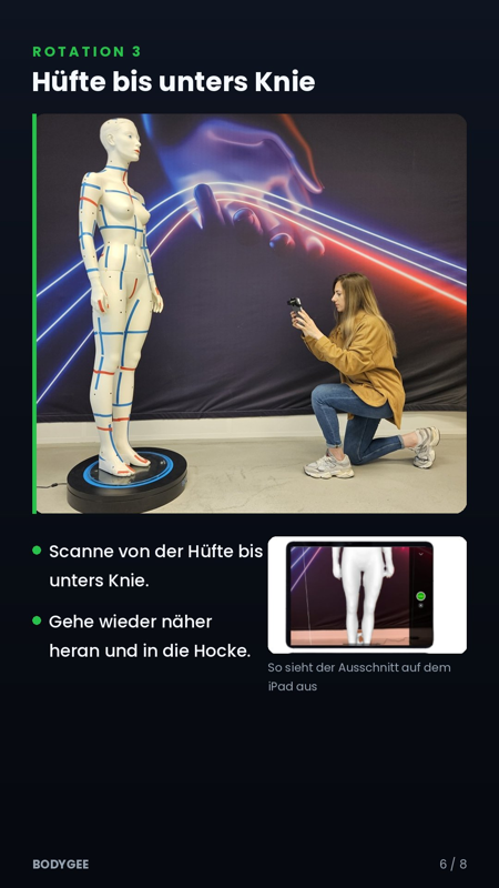 Rotation 3 — Hüfte bis Knie
